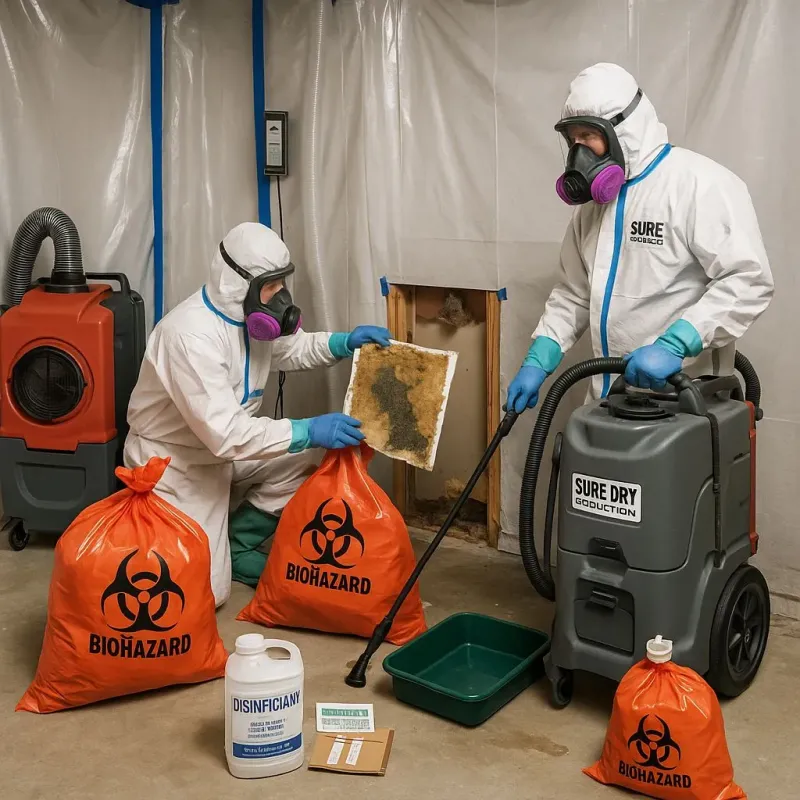 Contaminated Water Handling Protocols process in Hummels Wharf, PA